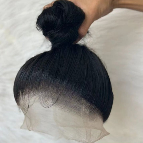 Eloisha Drawstring Cap 360 HD Lace Loose Straight Wig Human Hair