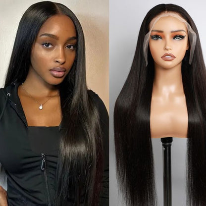 13x4 Premium HD Wig Straight Hair Lace Front Human Hair Wig 200%